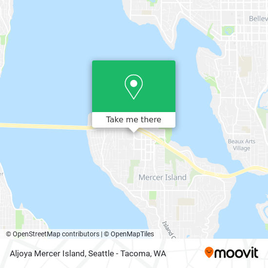 Aljoya Mercer Island map