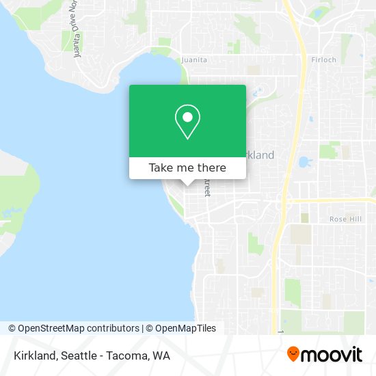 Kirkland map