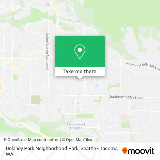 Delaney Park Neighborhood Park map