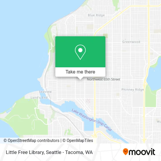 Mapa de Little Free Library