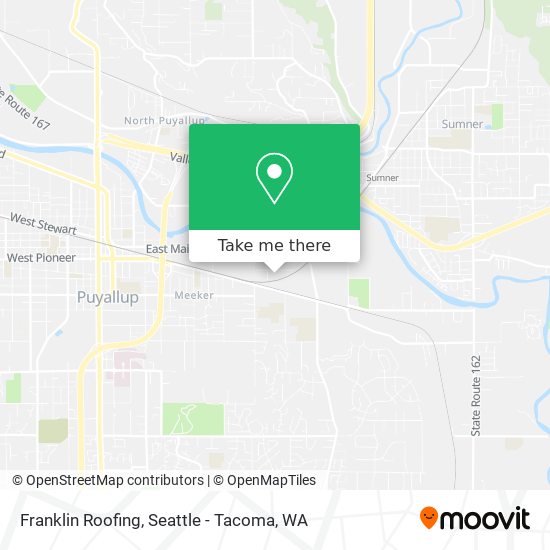 Mapa de Franklin Roofing