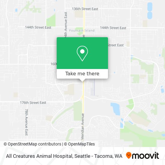 Mapa de All Creatures Animal Hospital