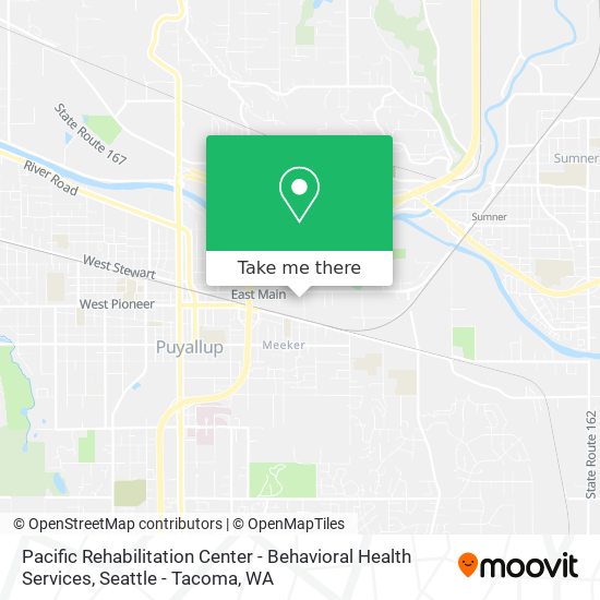 Pacific Rehabilitation Center - Behavioral Health Services map