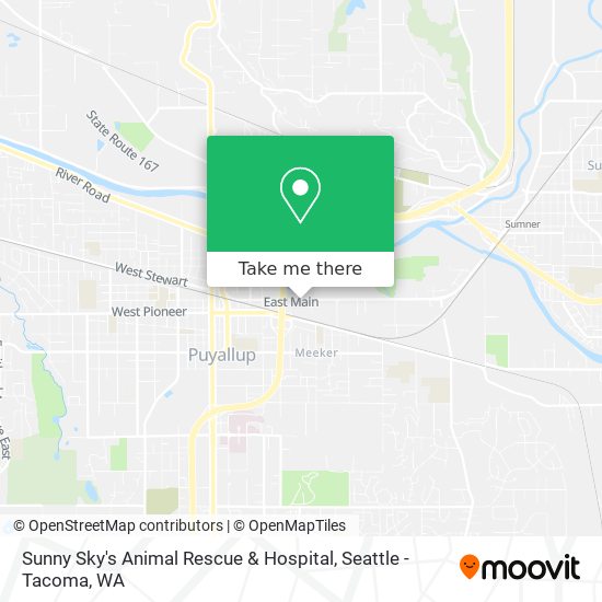 Sunny Sky's Animal Rescue & Hospital map