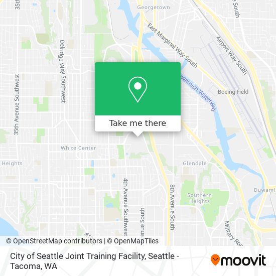 Mapa de City of Seattle Joint Training Facility