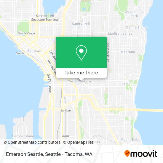 Emerson Seattle map