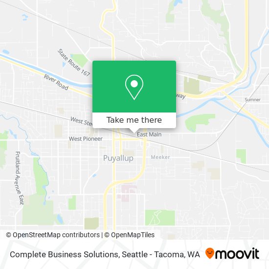 Mapa de Complete Business Solutions