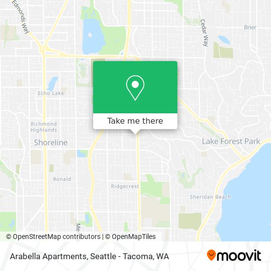 Arabella Apartments map