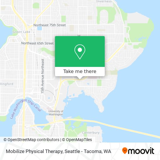 Mobilize Physical Therapy map