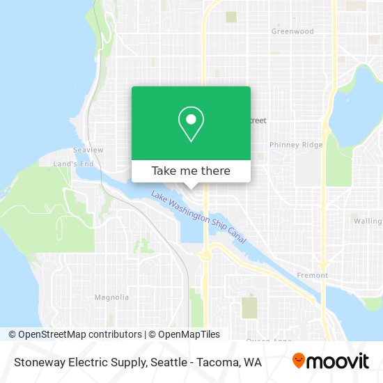 Stoneway Electric Supply map