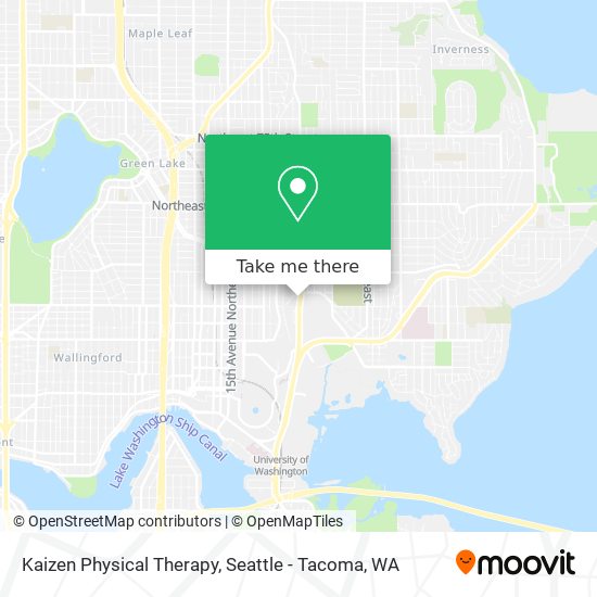 Kaizen Physical Therapy map