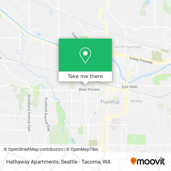 Hathaway Apartments map