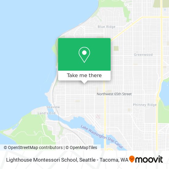 Lighthouse Montessori School map