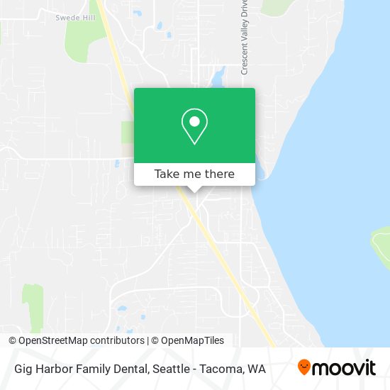 Mapa de Gig Harbor Family Dental