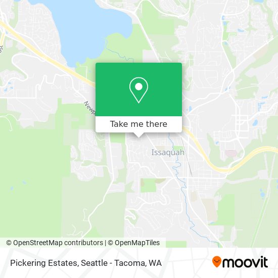 Pickering Estates map