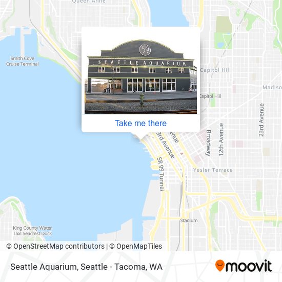 Seattle Aquarium map