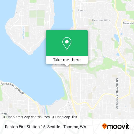 Mapa de Renton Fire Station 15