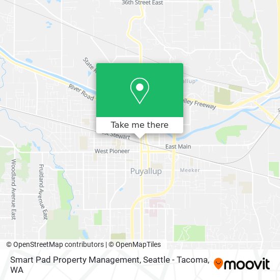 Mapa de Smart Pad Property Management