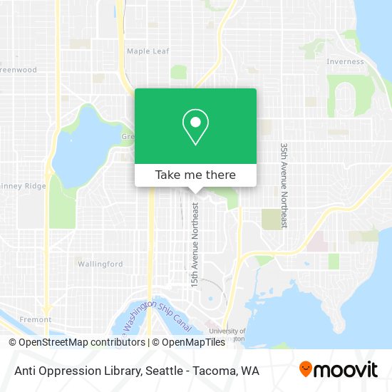 Anti Oppression Library map