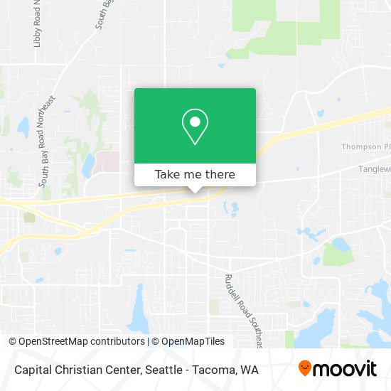 Capital Christian Center map