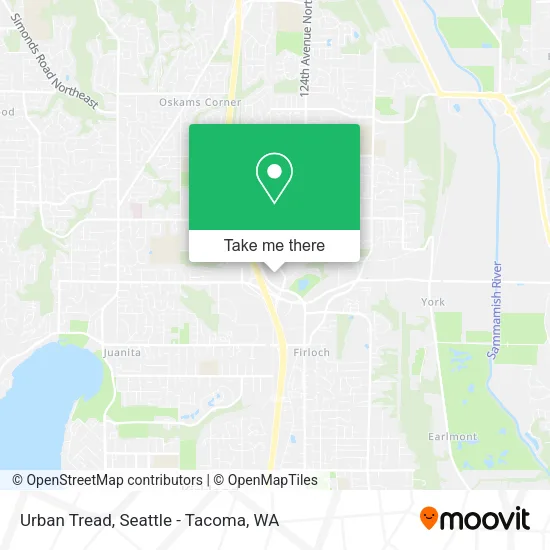 Mapa de Urban Tread