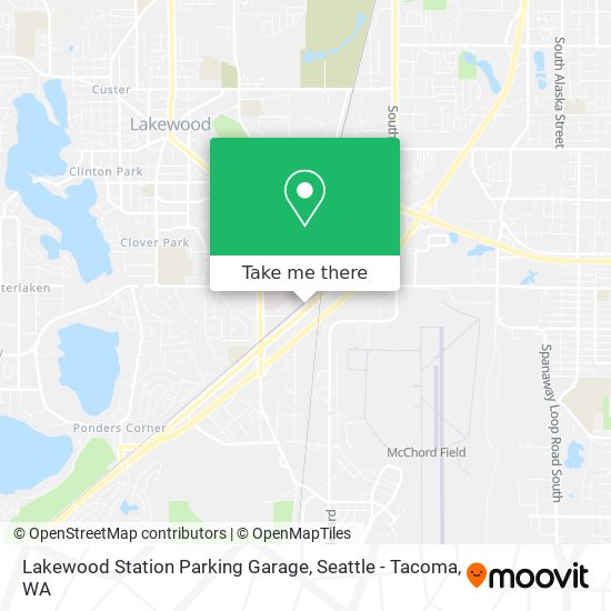 Mapa de Lakewood Station Parking Garage