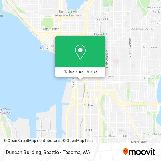 Duncan Building map