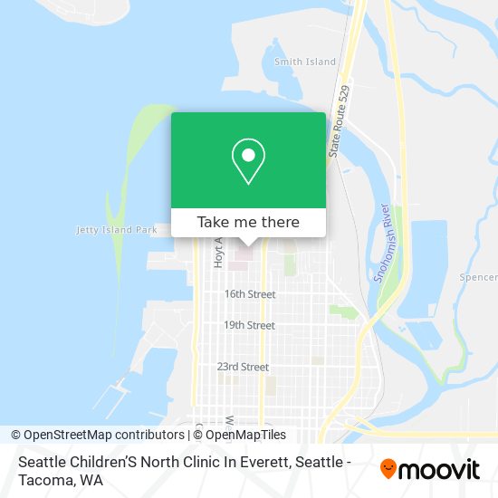 Seattle Children’S North Clinic In Everett map