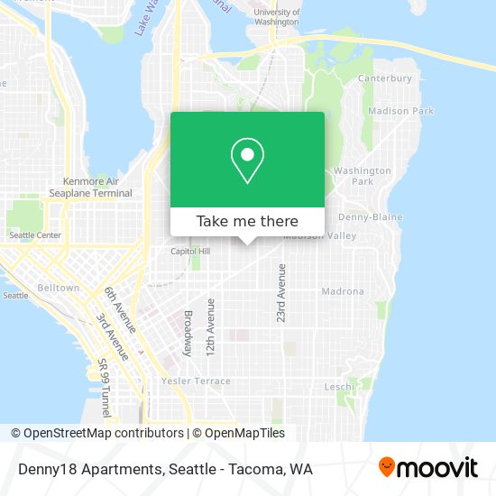 Denny18 Apartments map