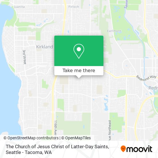 The Church of Jesus Christ of Latter-Day Saints map