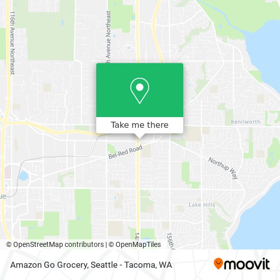 Mapa de Amazon Go Grocery