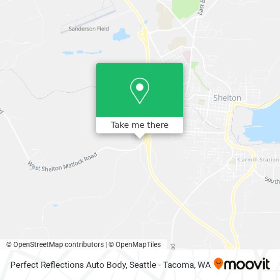 Mapa de Perfect Reflections Auto Body