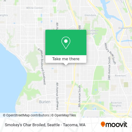 Mapa de Smokey's Char Broiled