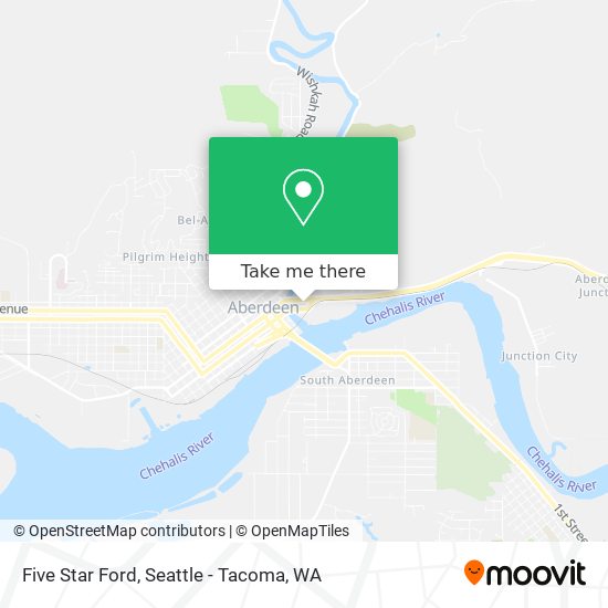 Five Star Ford map