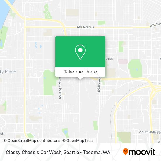 Classy Chassis Car Wash map