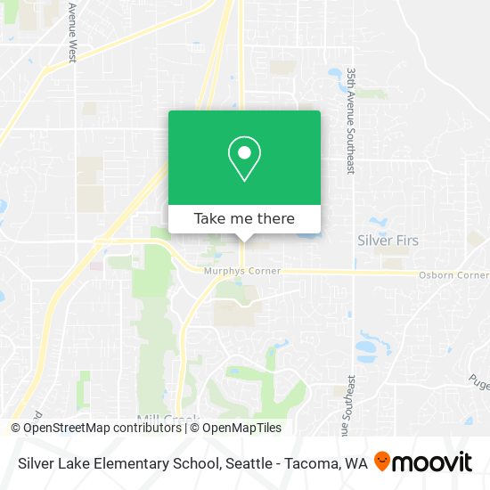 Silver Lake Elementary School map