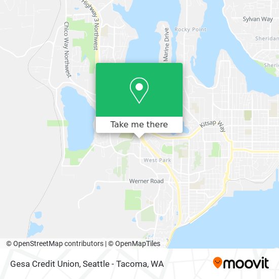 Gesa Credit Union map