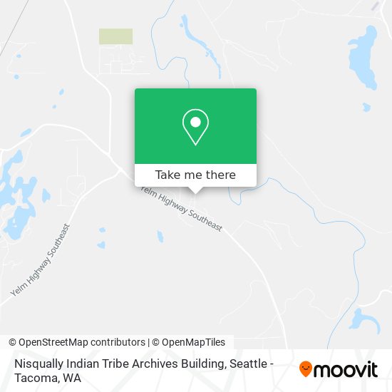 Nisqually Indian Tribe Archives Building map