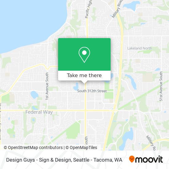 Design Guys - Sign & Design map