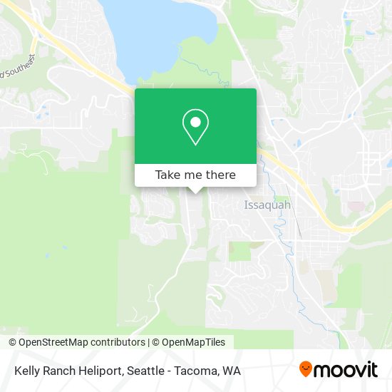 Kelly Ranch Heliport map
