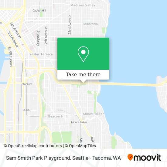 Mapa de Sam Smith Park Playground