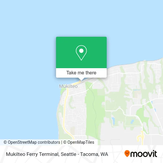 Mapa de Mukilteo Ferry Terminal