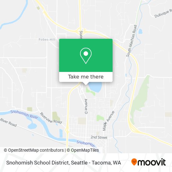 Snohomish School District map