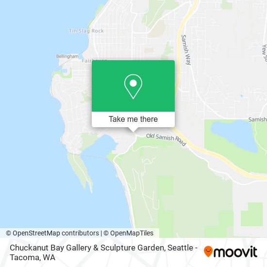 Chuckanut Bay Gallery & Sculpture Garden map