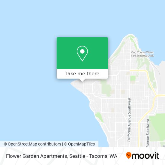 Flower Garden Apartments map