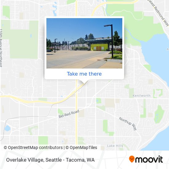 Overlake Village map