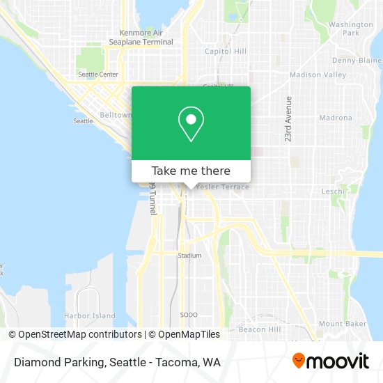 Mapa de Diamond Parking