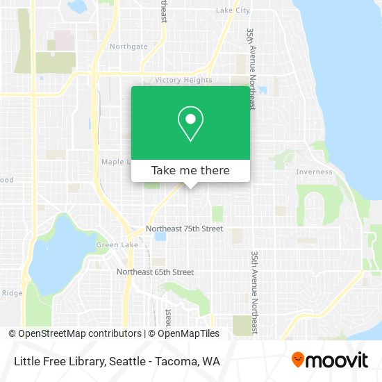 Little Free Library map