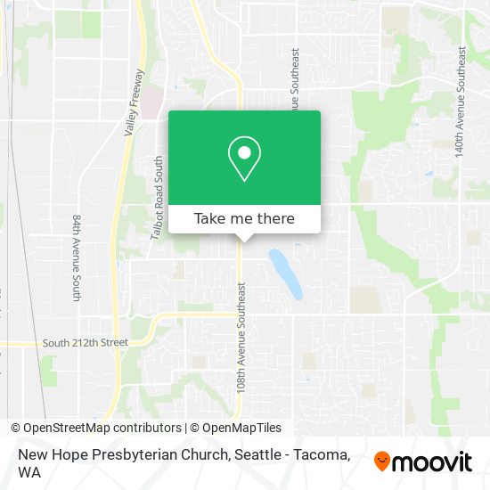 New Hope Presbyterian Church map