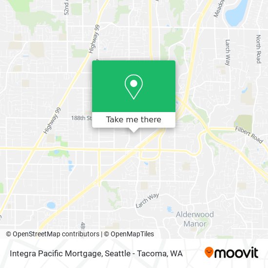 Integra Pacific Mortgage map